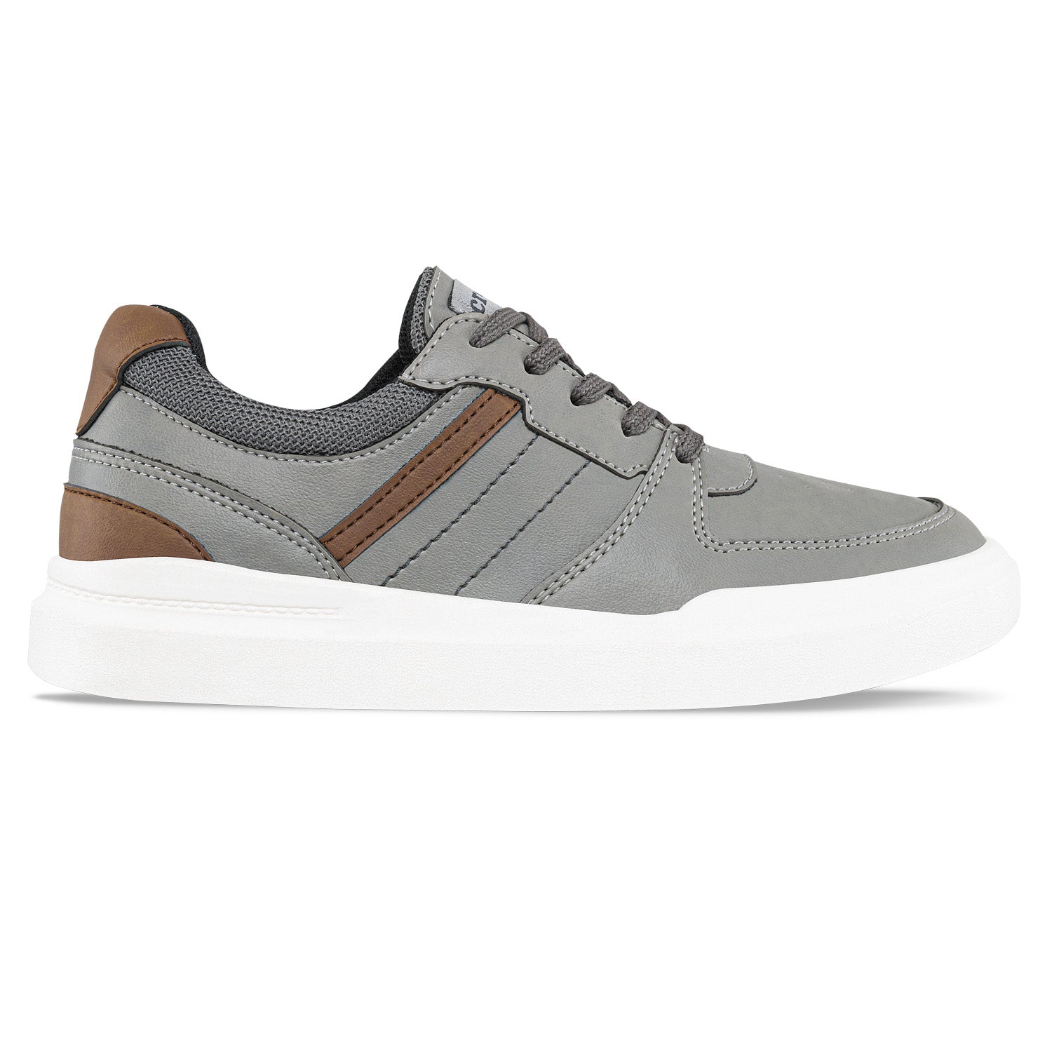 Tenis Casuales Cirino Gris Croydon para Hombre