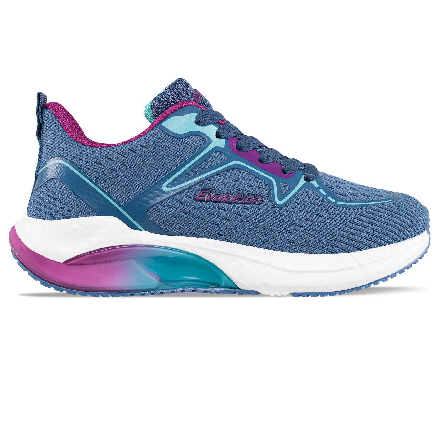 Tenis Running Rubus Azul Croydon para Niña