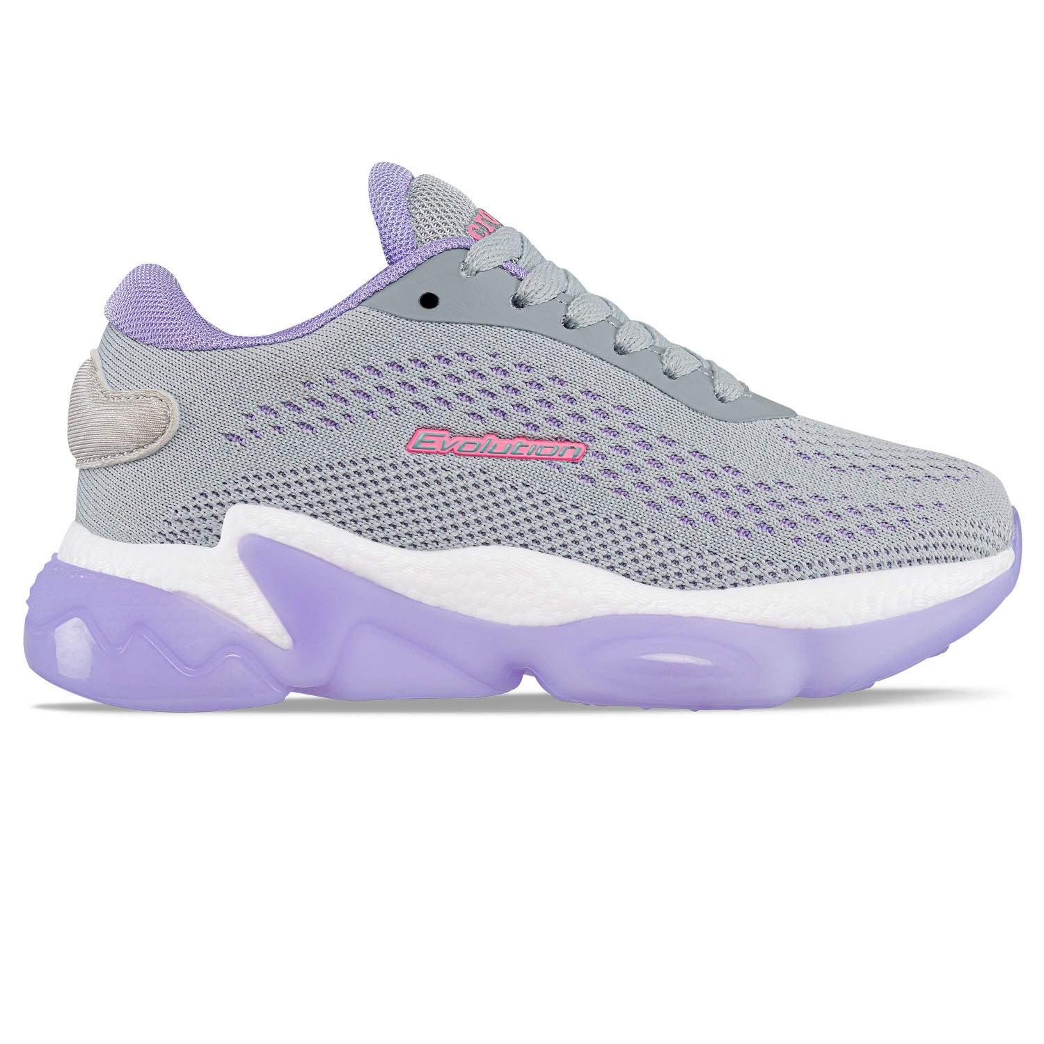 Tenis Running Murin Gris-Mora Croydon para Niña