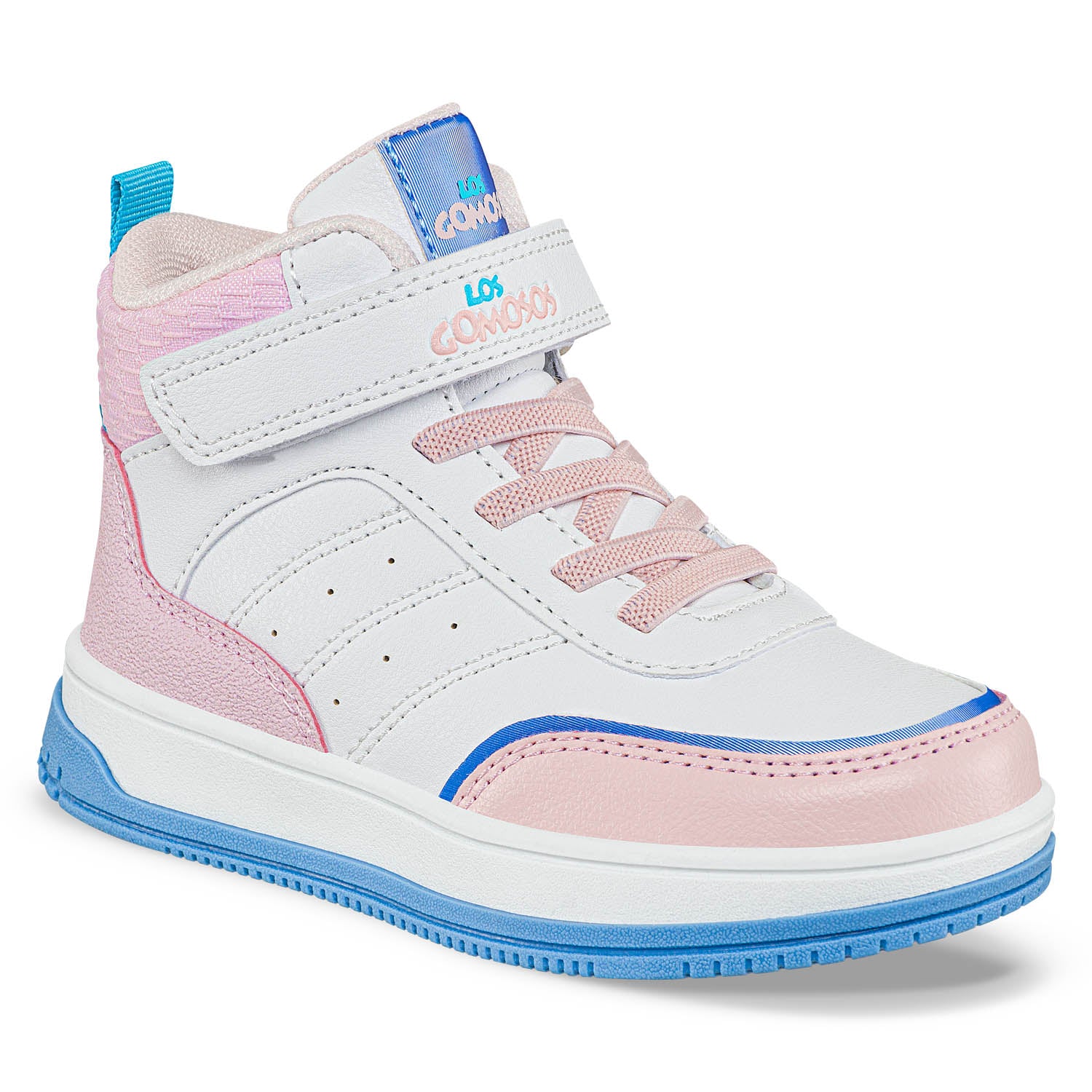 Botas Candito Blanco-Rosa Los Gomosos para Niña