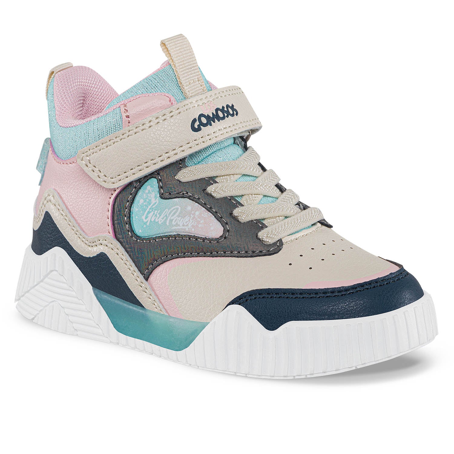 Tenis Urbanos Canka Blanco-Azul O Los Gomosos para Niña