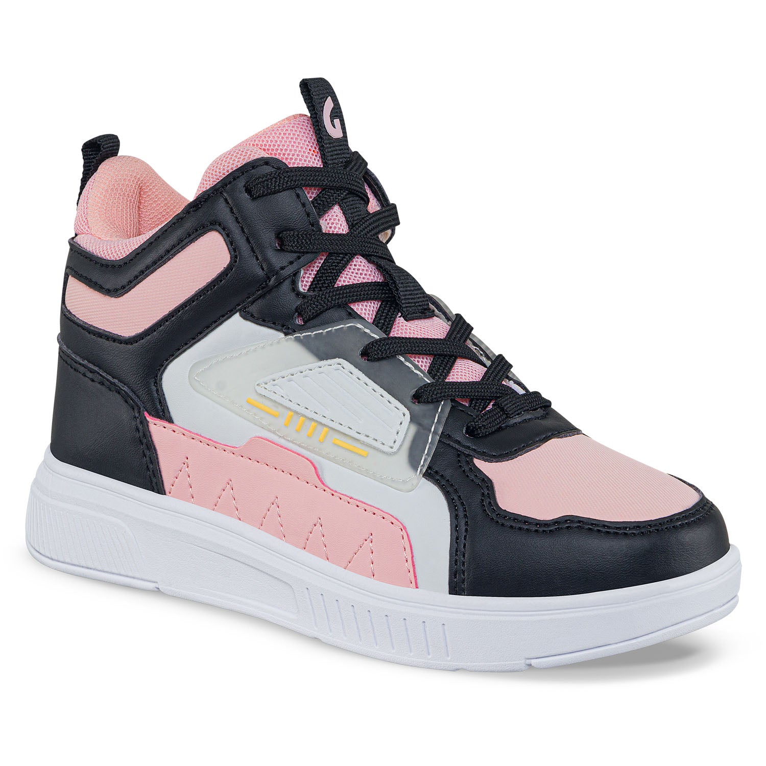 Botas Estom Negro-Rosa Los Gomosos para Niña