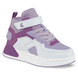 Tenis Urbanos Arfur Blanco-Rosa Los Gomosos para Niña