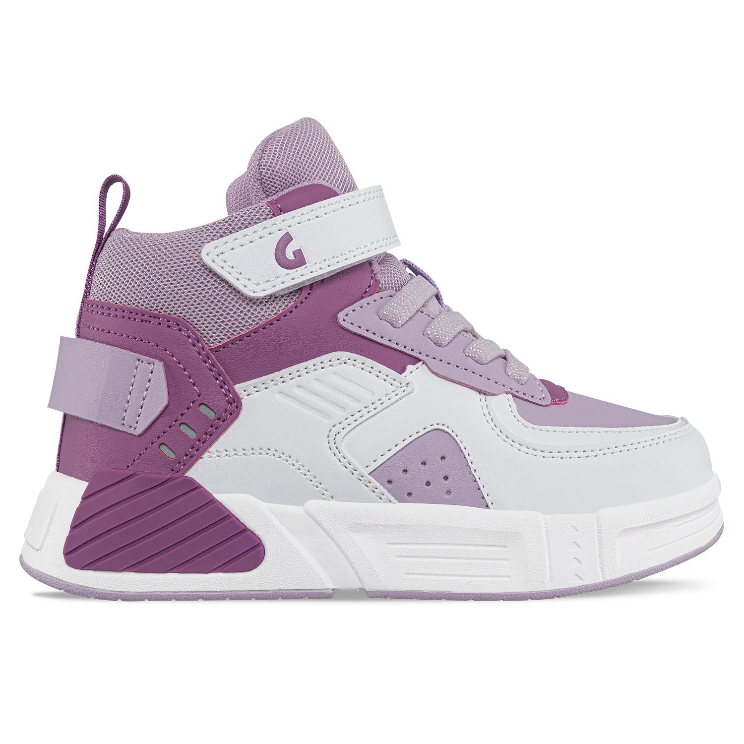 Tenis Urbanos Arfur Blanco-Rosa Los Gomosos para Niña