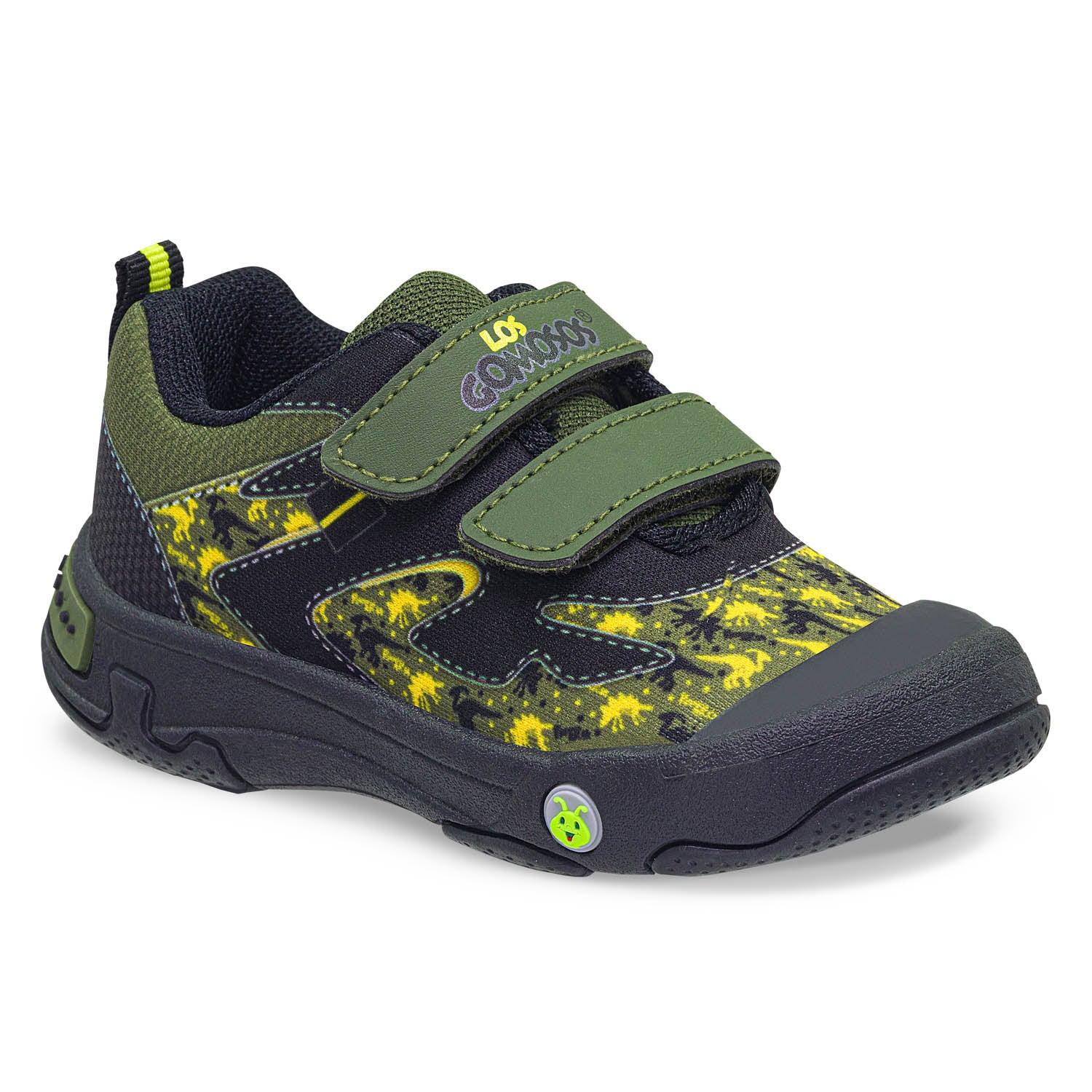 Tenis Casuales Cumin Negro-Verde Los Gomosos para Bebé