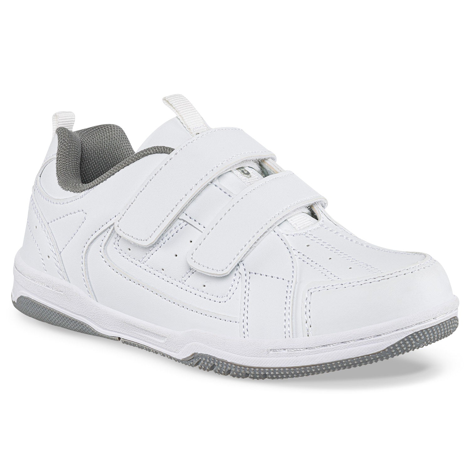 Tenis Colegio Leine V Blanco-Gris Croydon para Niño y Niña