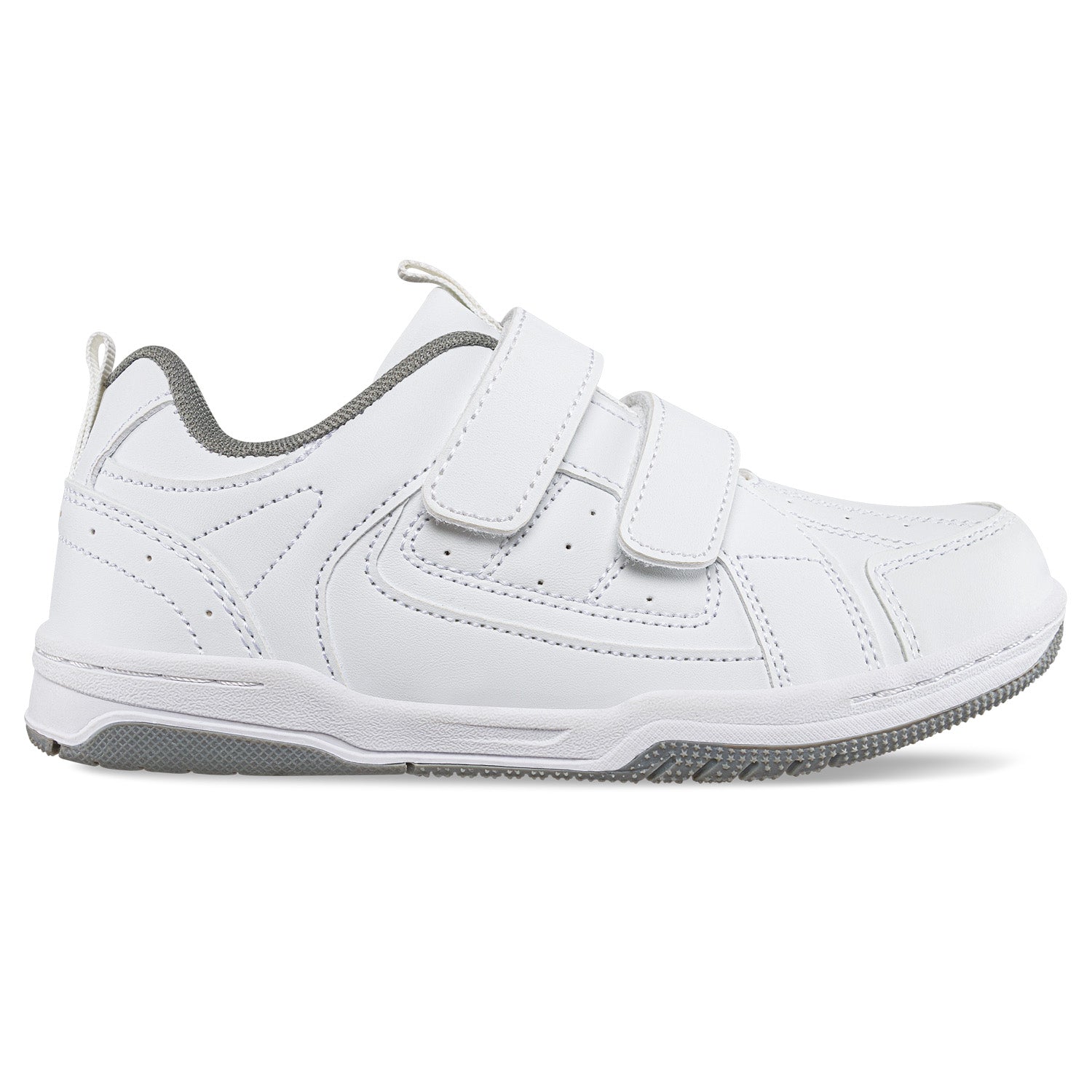 Tenis Colegio Leine V Blanco-Gris Croydon para Niño y Niña