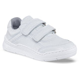 Tenis Colegio Roblo Velcro Blanco Croydon para Niño y Niña