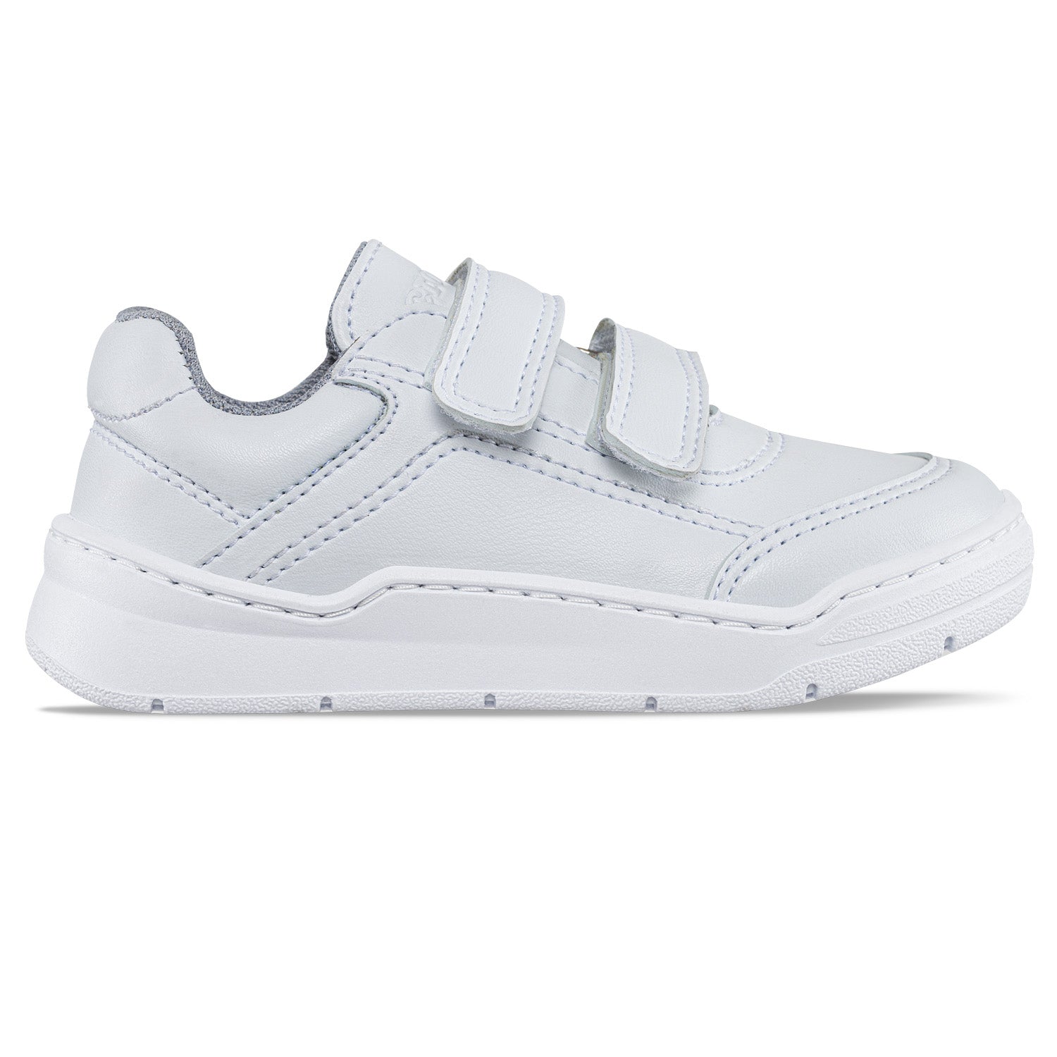 Tenis Colegio Roblo Velcro Blanco Croydon para Niño y Niña