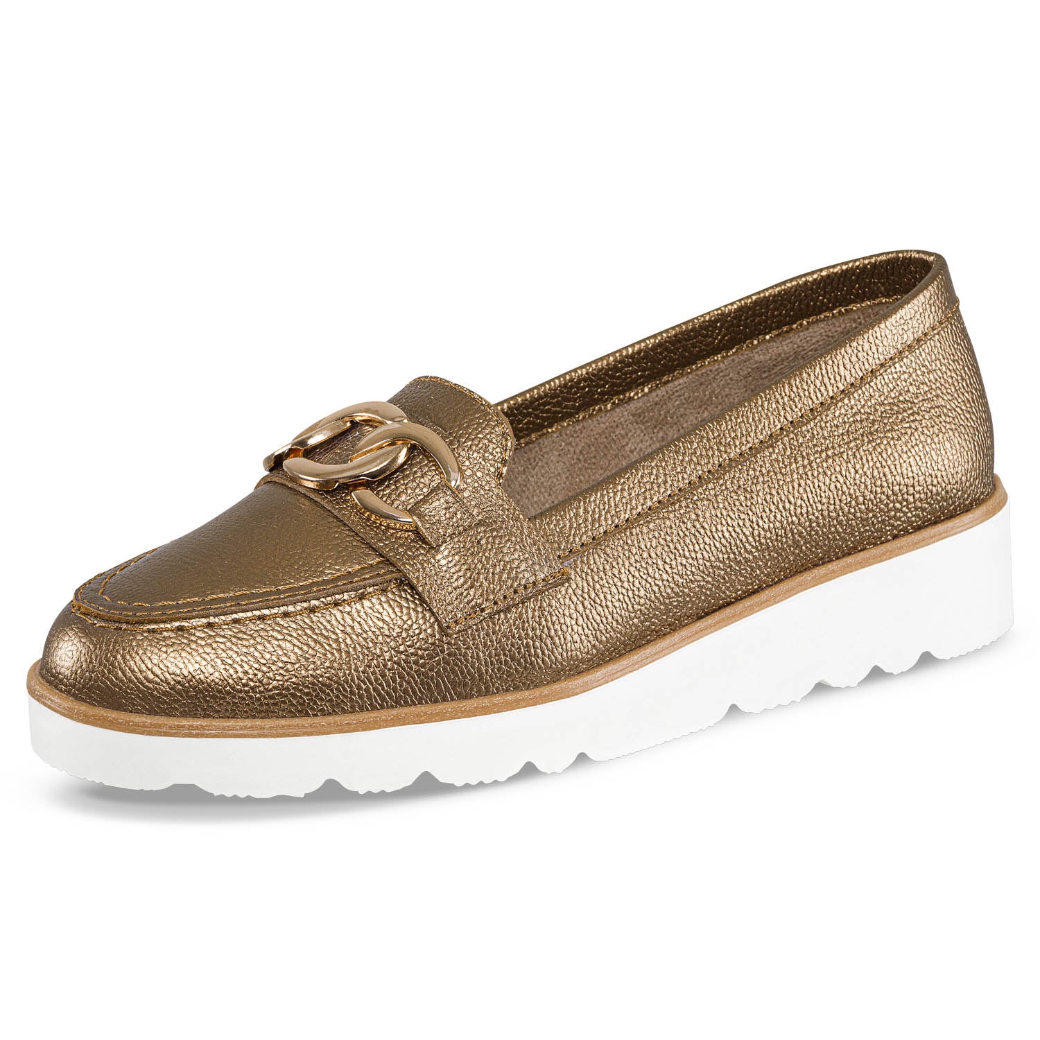 Mocasines Zaret Bronce Croydon para Mujer