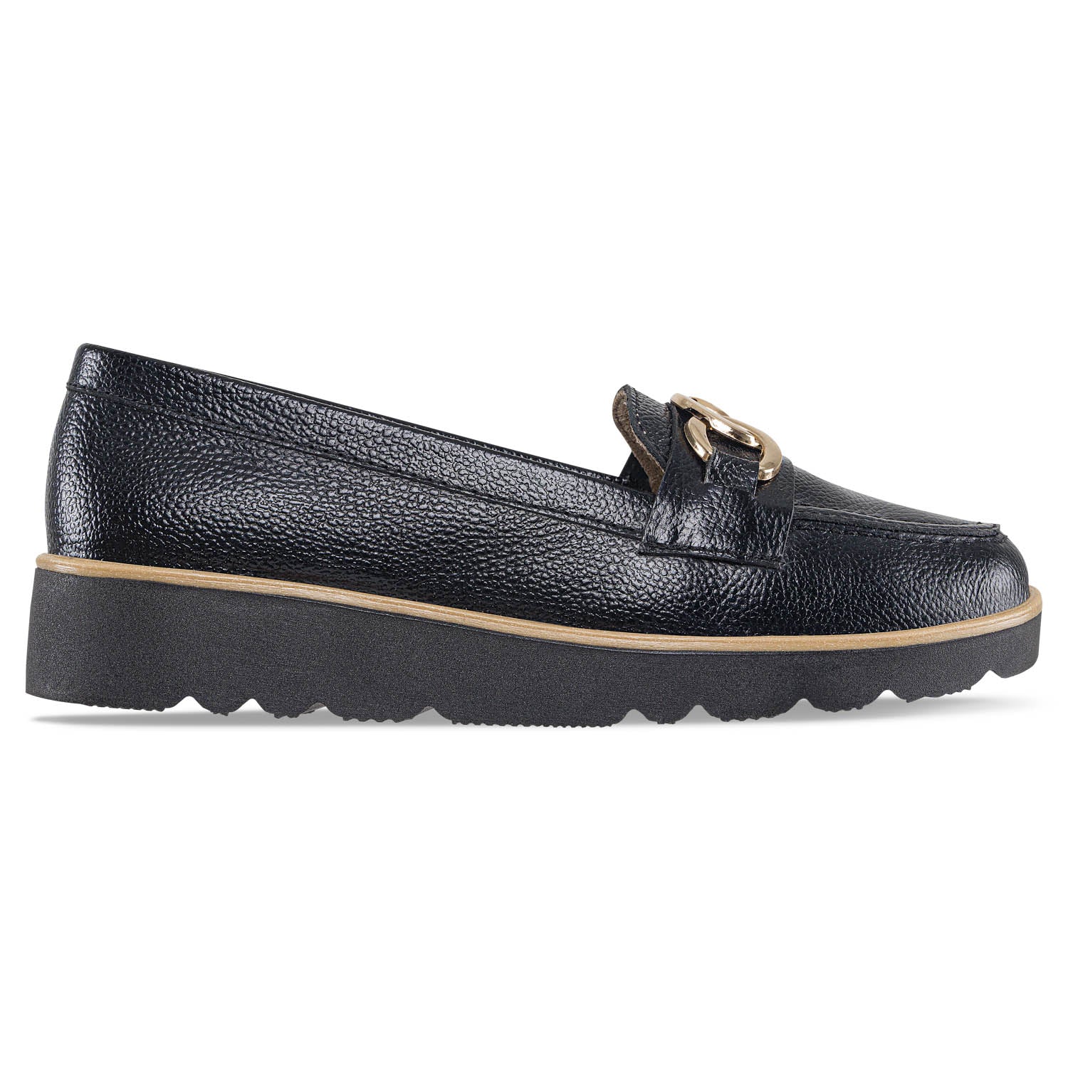 Mocasines Zaret Negro Croydon para Mujer