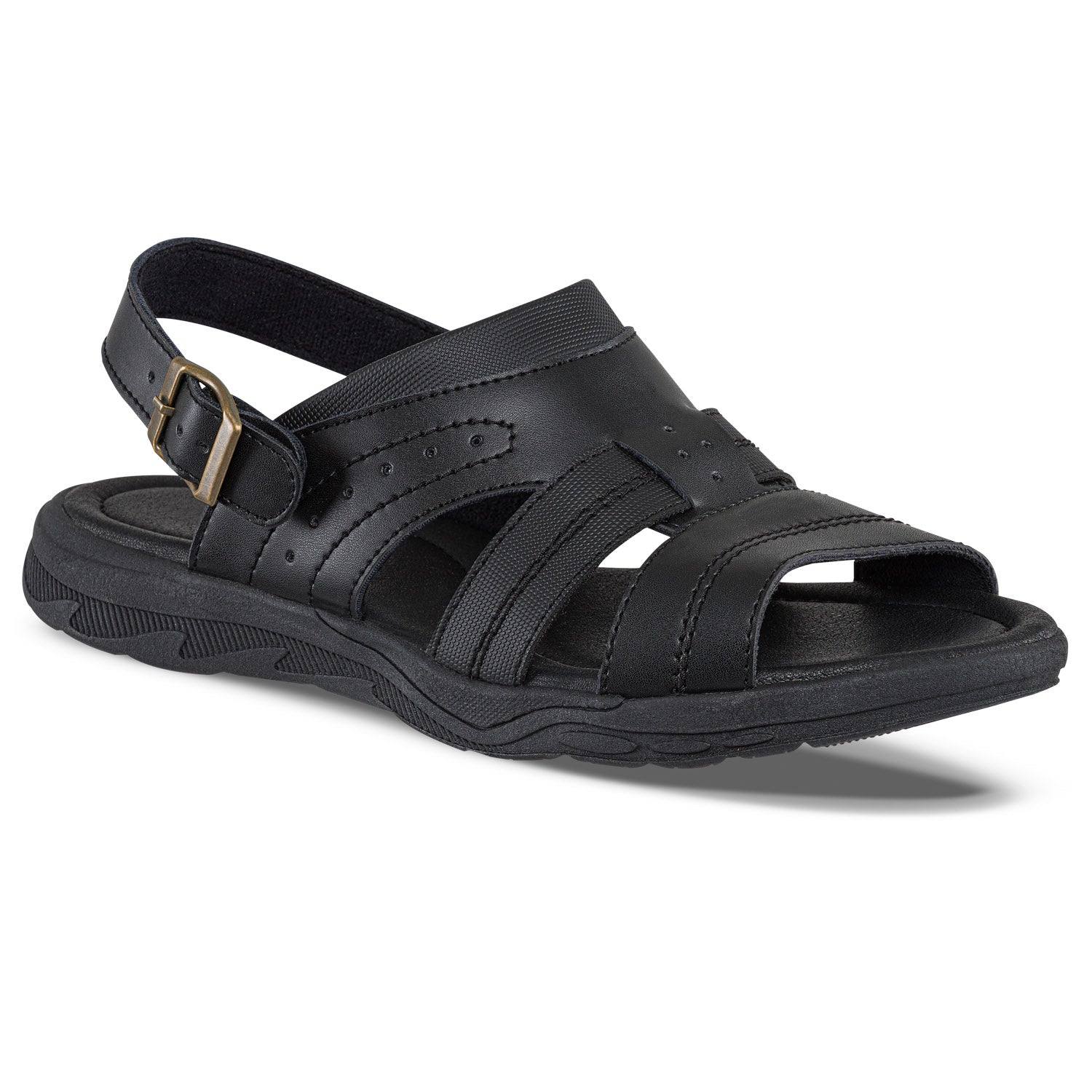 Sandalias Abiel Negro Croydon para Hombre