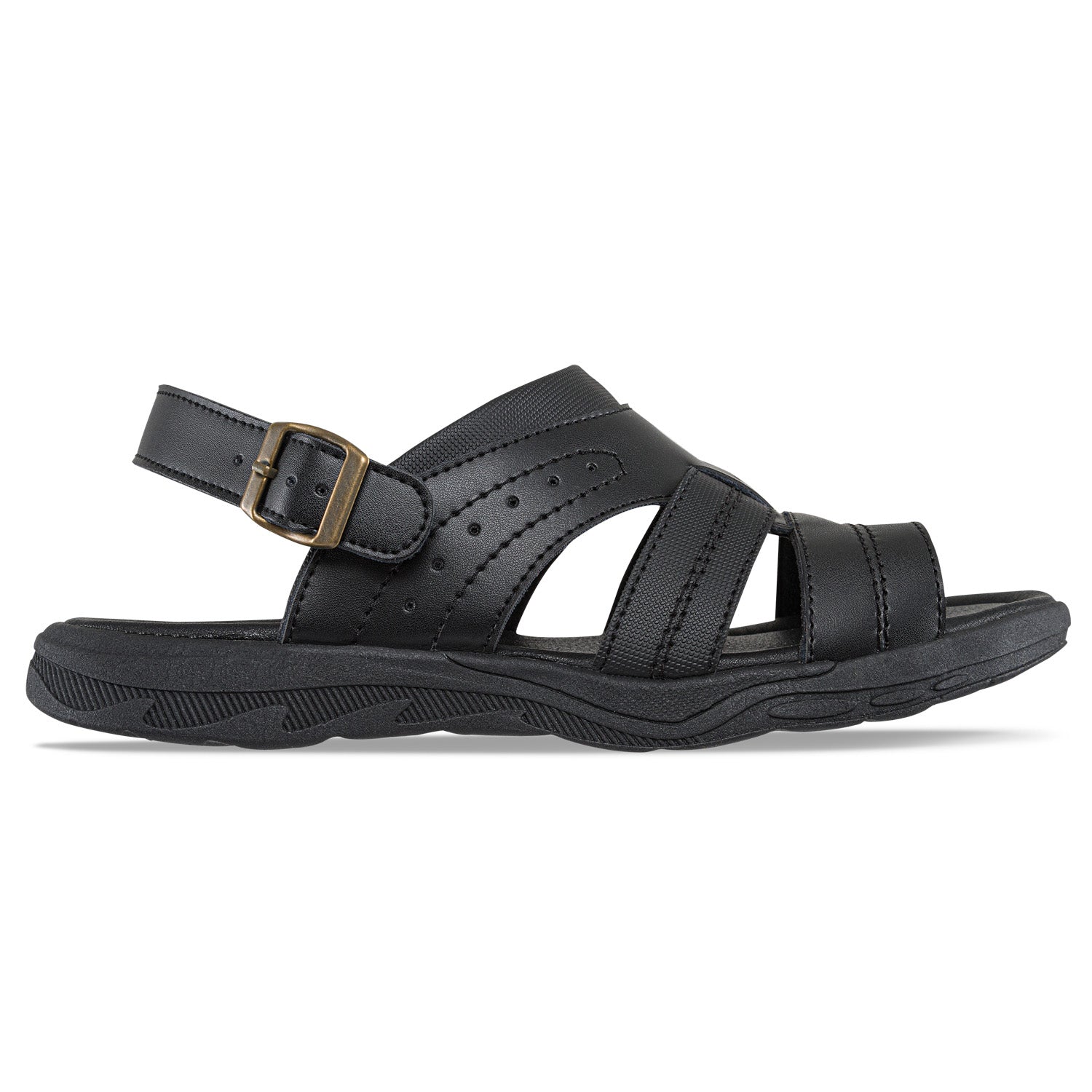 Sandalias Abiel Negro Croydon para Hombre
