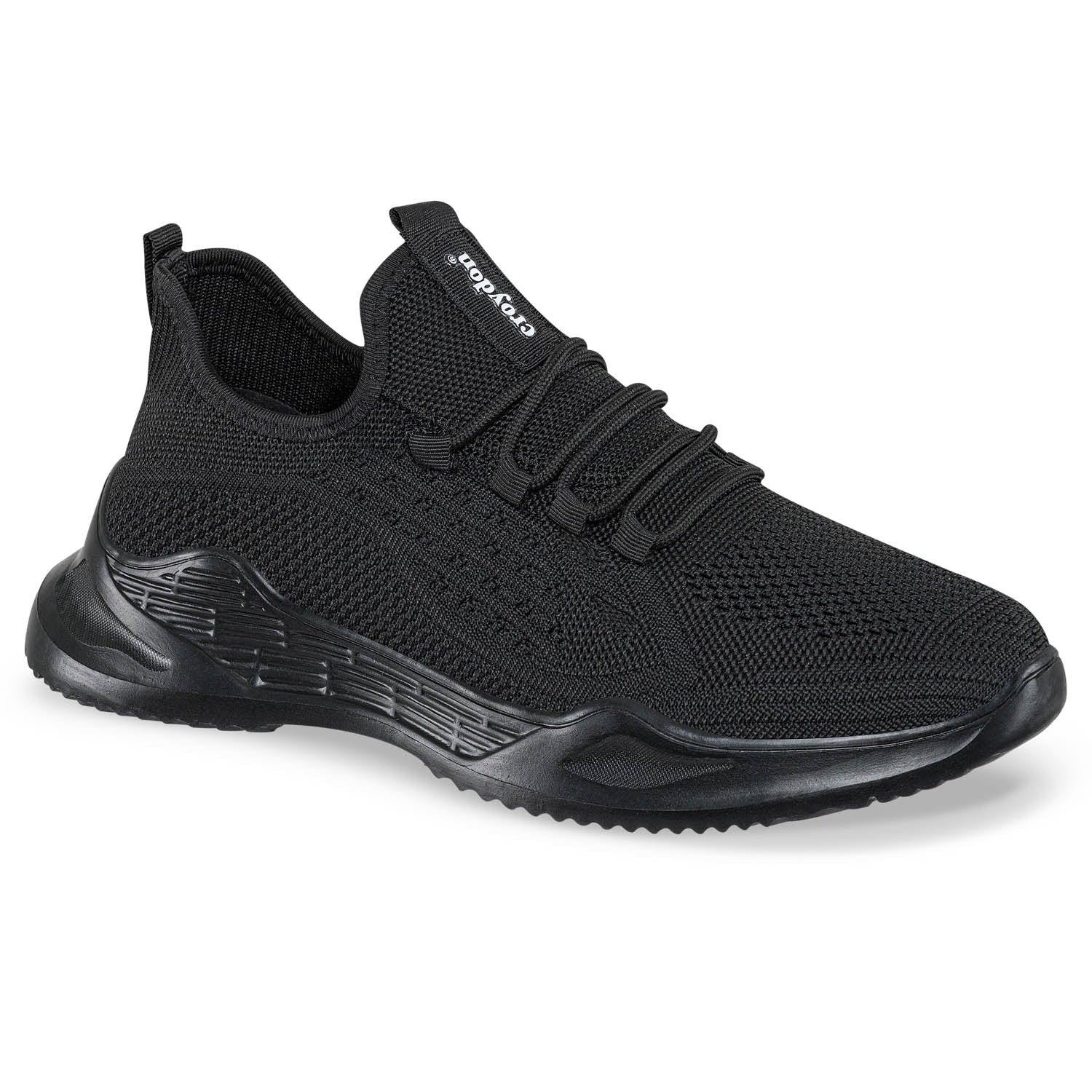 Tenis Running Rotz Negro-Negro Croydon para Hombre