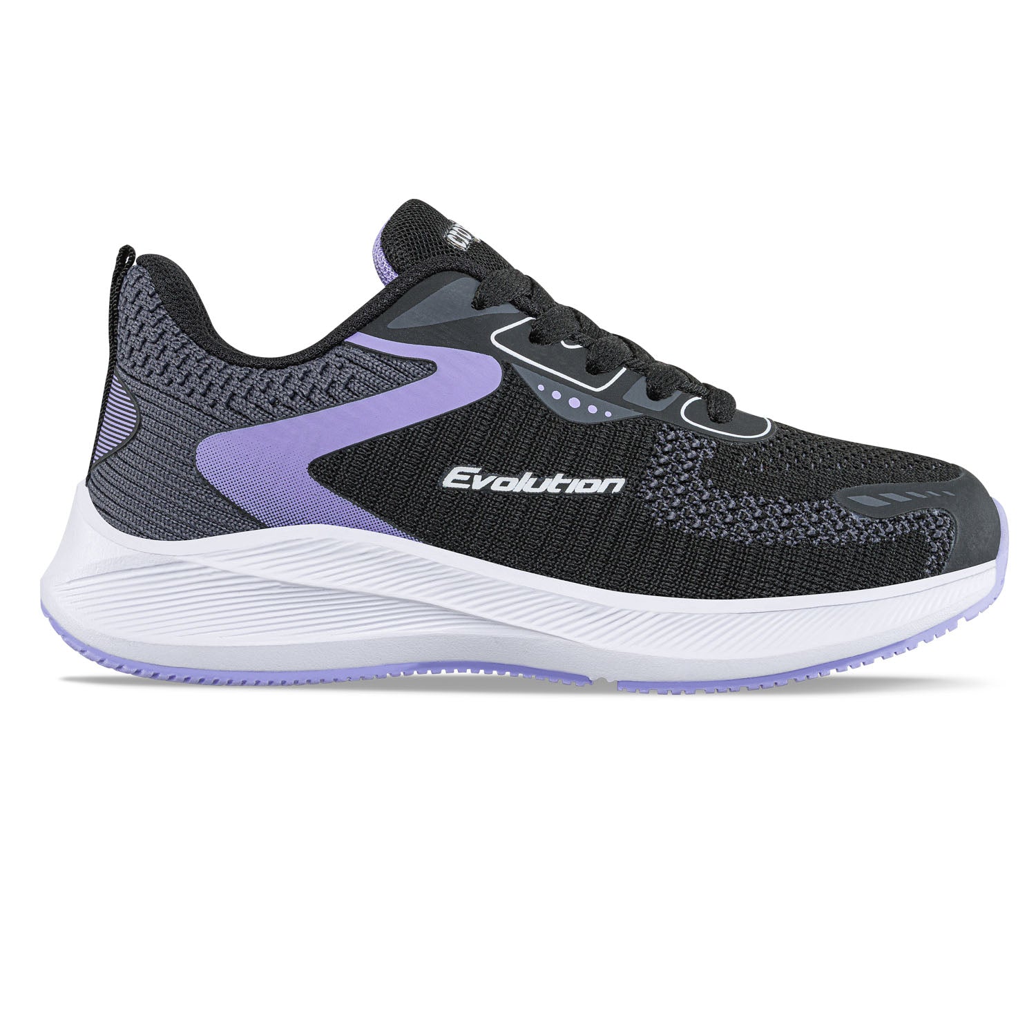 Tenis Running Siron Negro Croydon para Niña