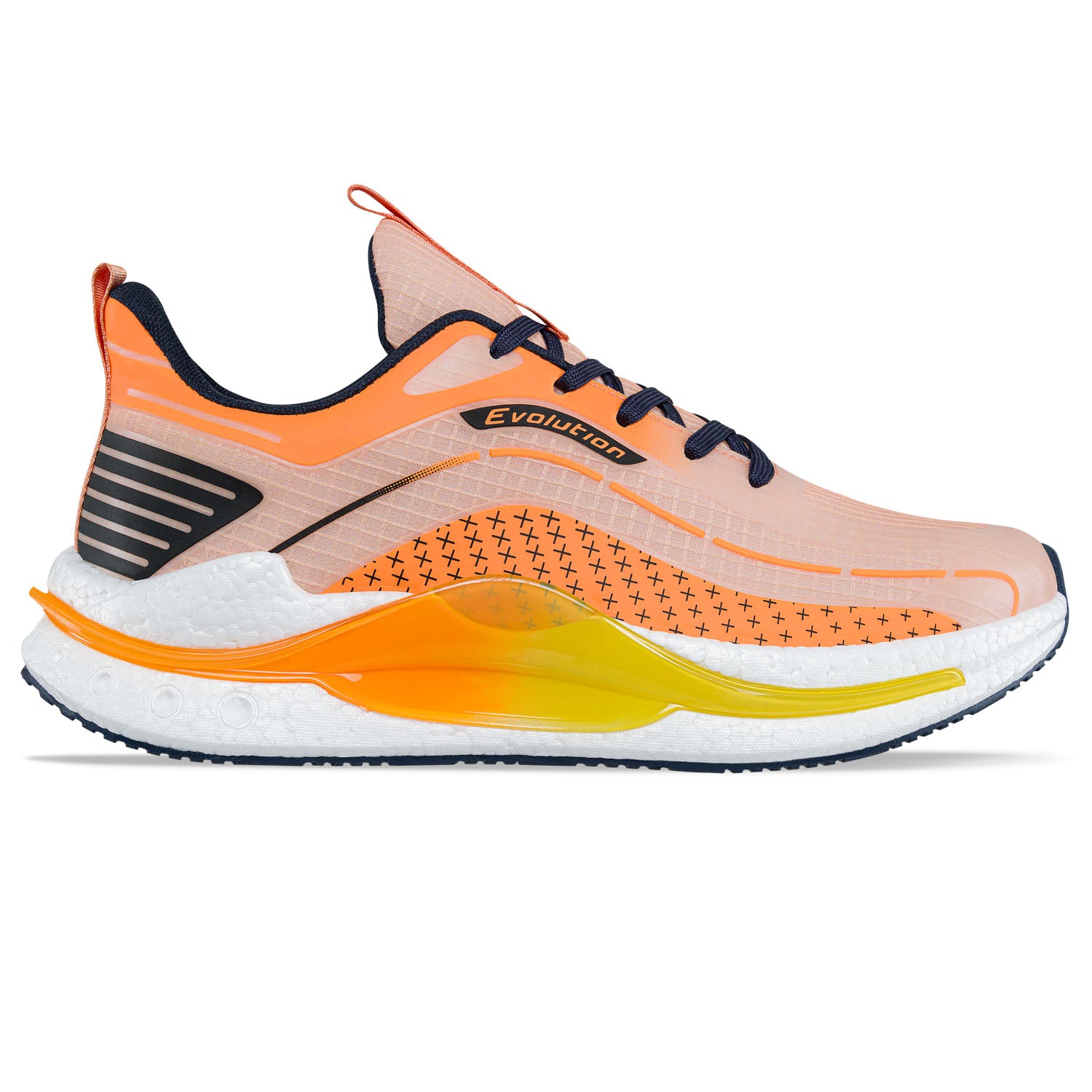 Tenis Running Sokan Naranja Croydon para Hombre