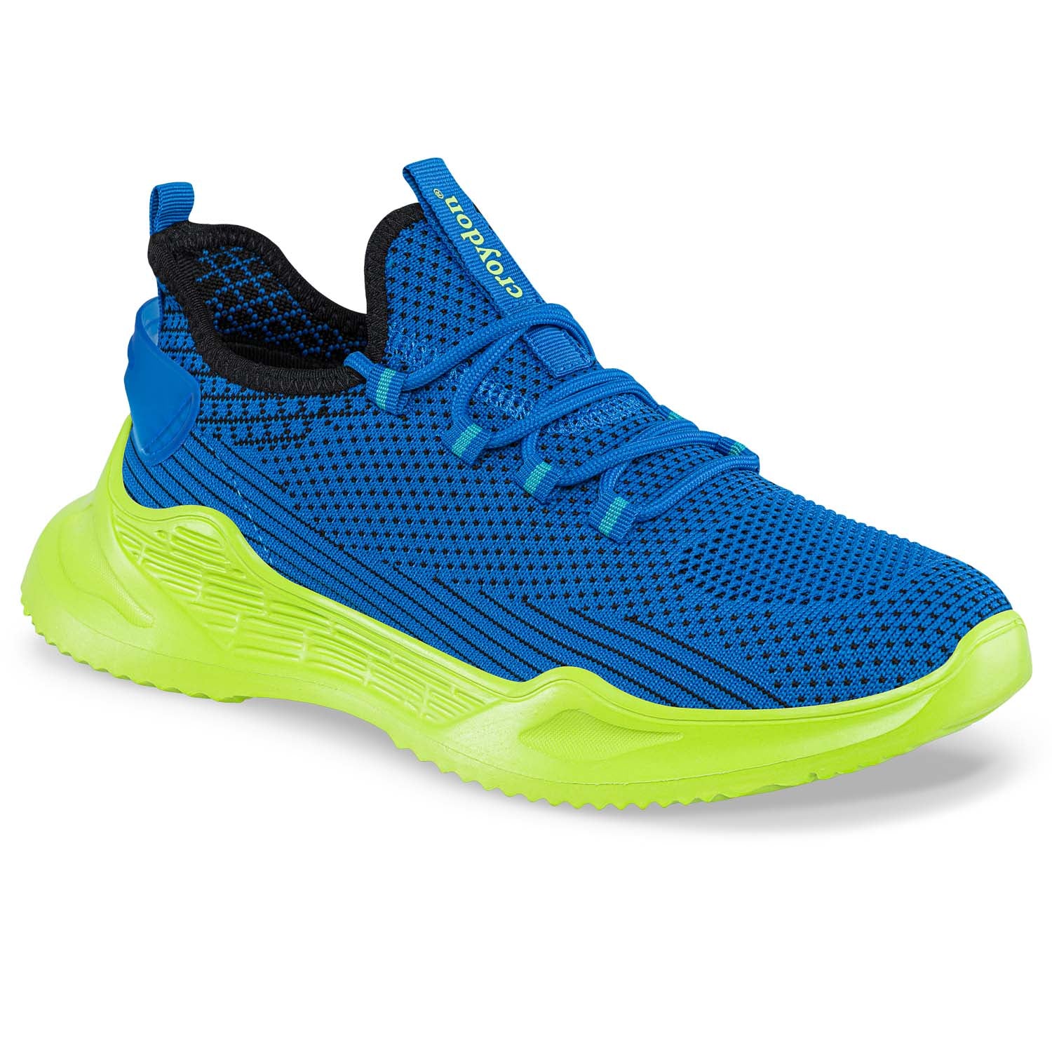 Tenis Running Wuwa Azul-Verde Croydon para Hombre