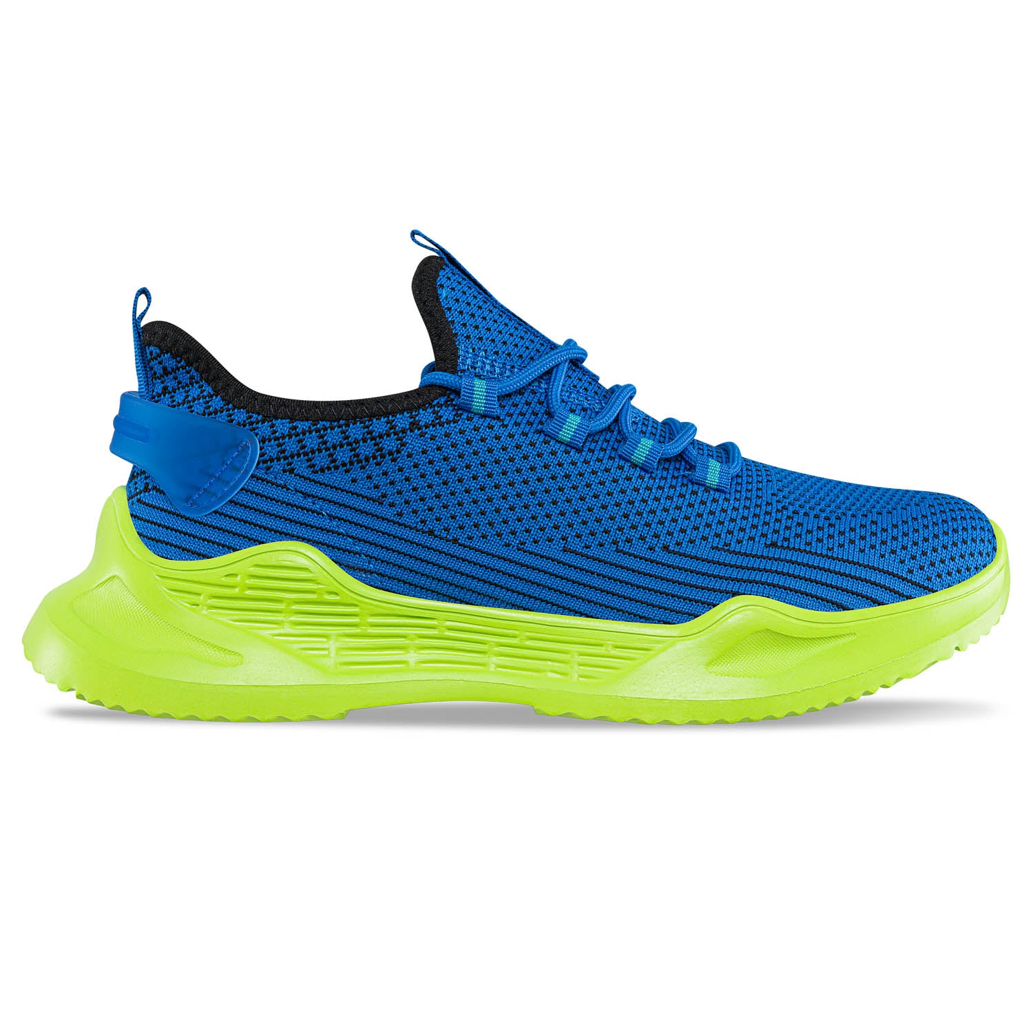 Tenis Running Wuwa Azul-Verde Croydon para Hombre