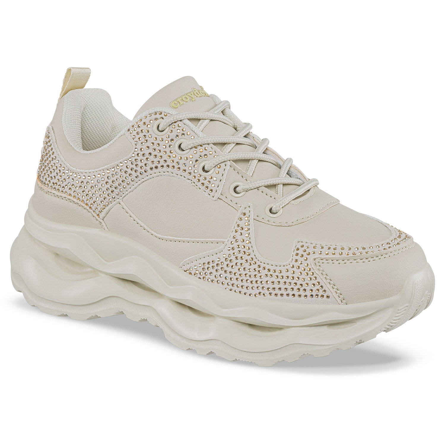 Tenis Urbanos Quiver Beige Croydon para Mujer