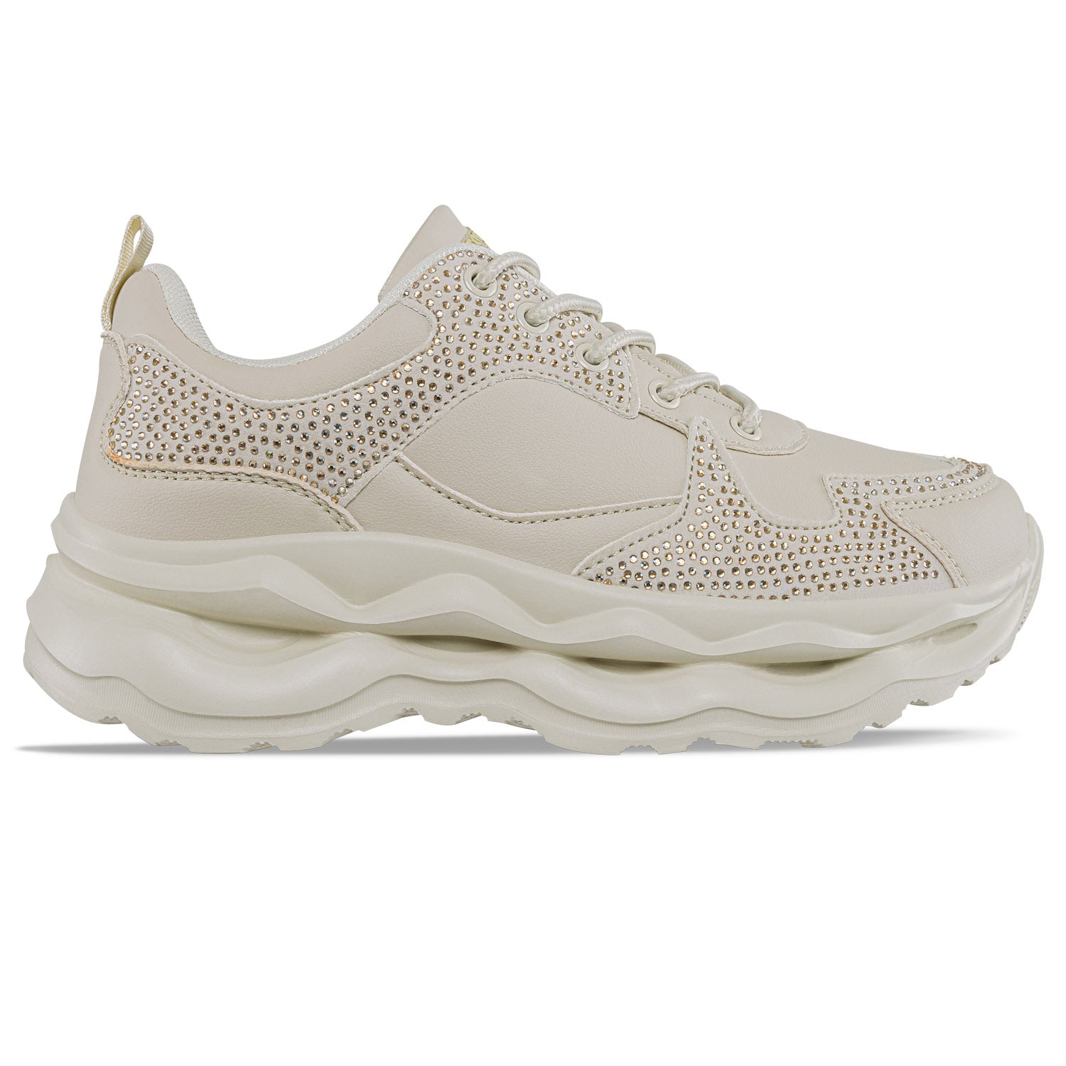 Tenis Urbanos Quiver Beige Croydon para Mujer