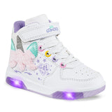 Tenis Luces Konno Blanco Los Gomosos para Niña