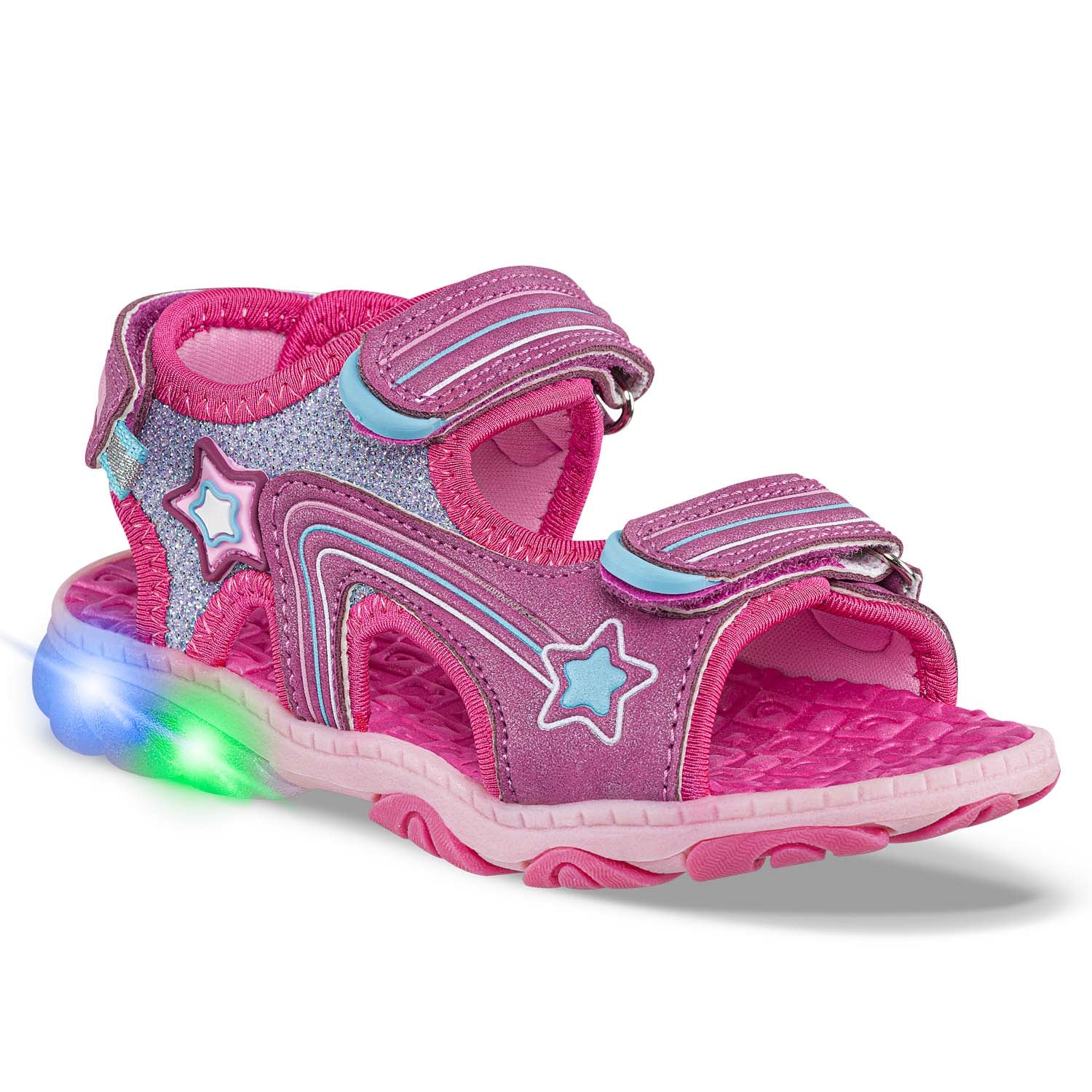Sandalias Snor Fucsia Los Gomosos para Niña