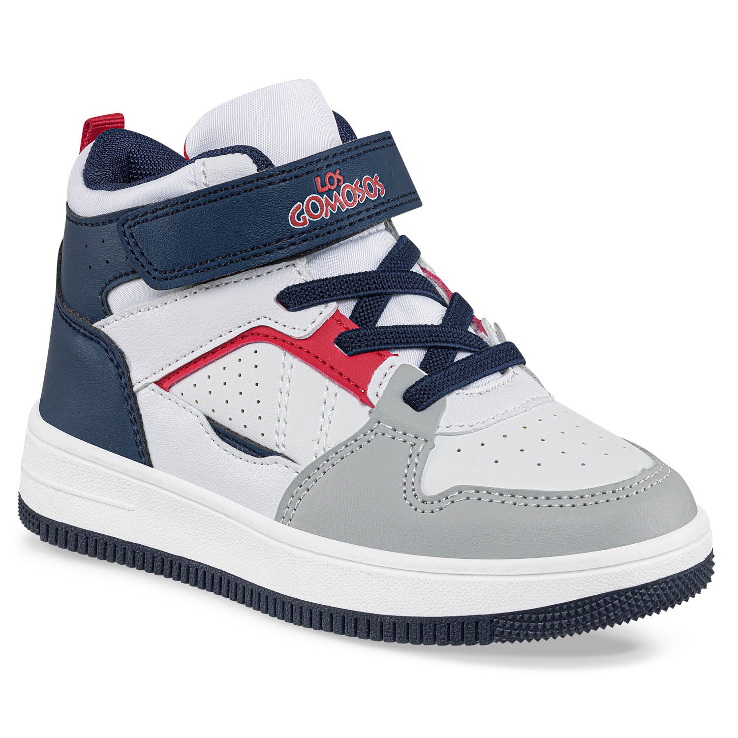 Tenis Urbanos Tuwis Blanco-Rojo Los Gomosos para Niño