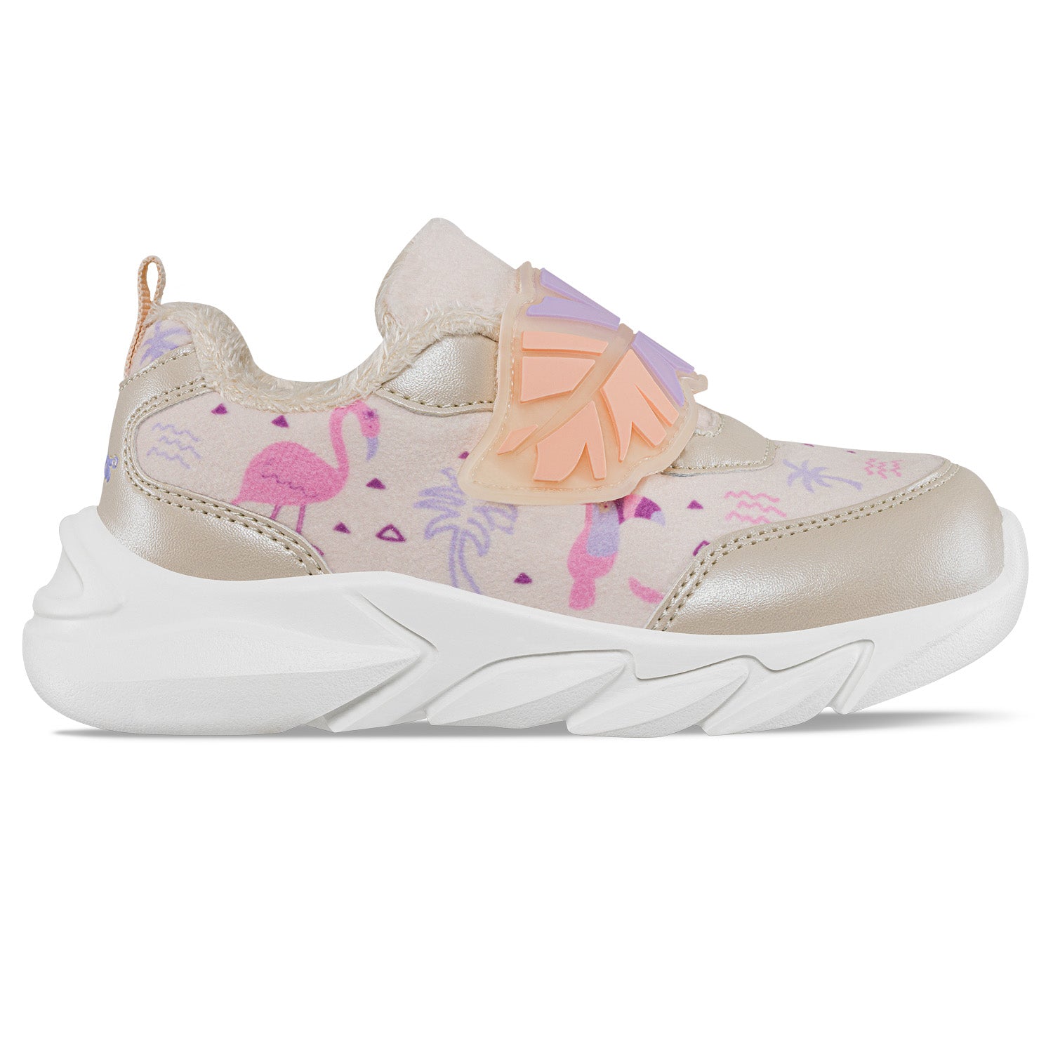 Tenis Casuales Zenik Beige Los Gomosos para Niña