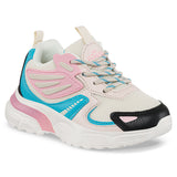 Tenis Urbanos Nupis Beige-Agua Los Gomosos para Niña