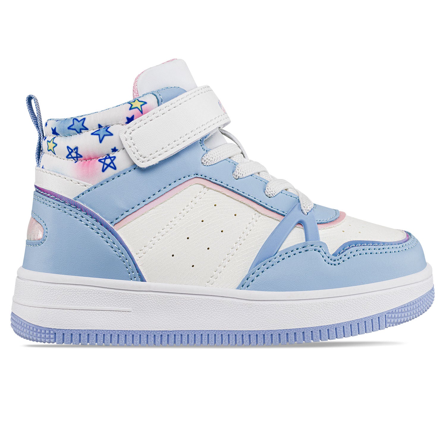 Tenis Urbanos Reffor Blanco-Azul Los Gomosos para Niña