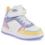 Tenis Urbanos Reffor Blanco-Lila Los Gomosos para Niña