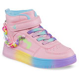 Botines Zunhe Rosa Los Gomosos para Niña