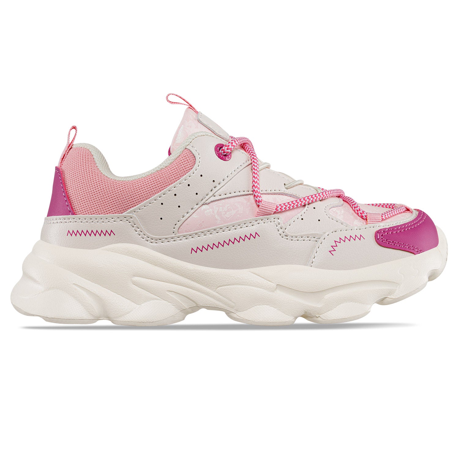 Tenis Urbanos Lonar Beige-Fucsia Los Gomosos para Niña