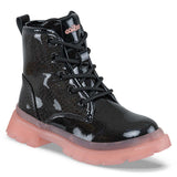 Botas Zemin Negro Los Gomosos para Niña