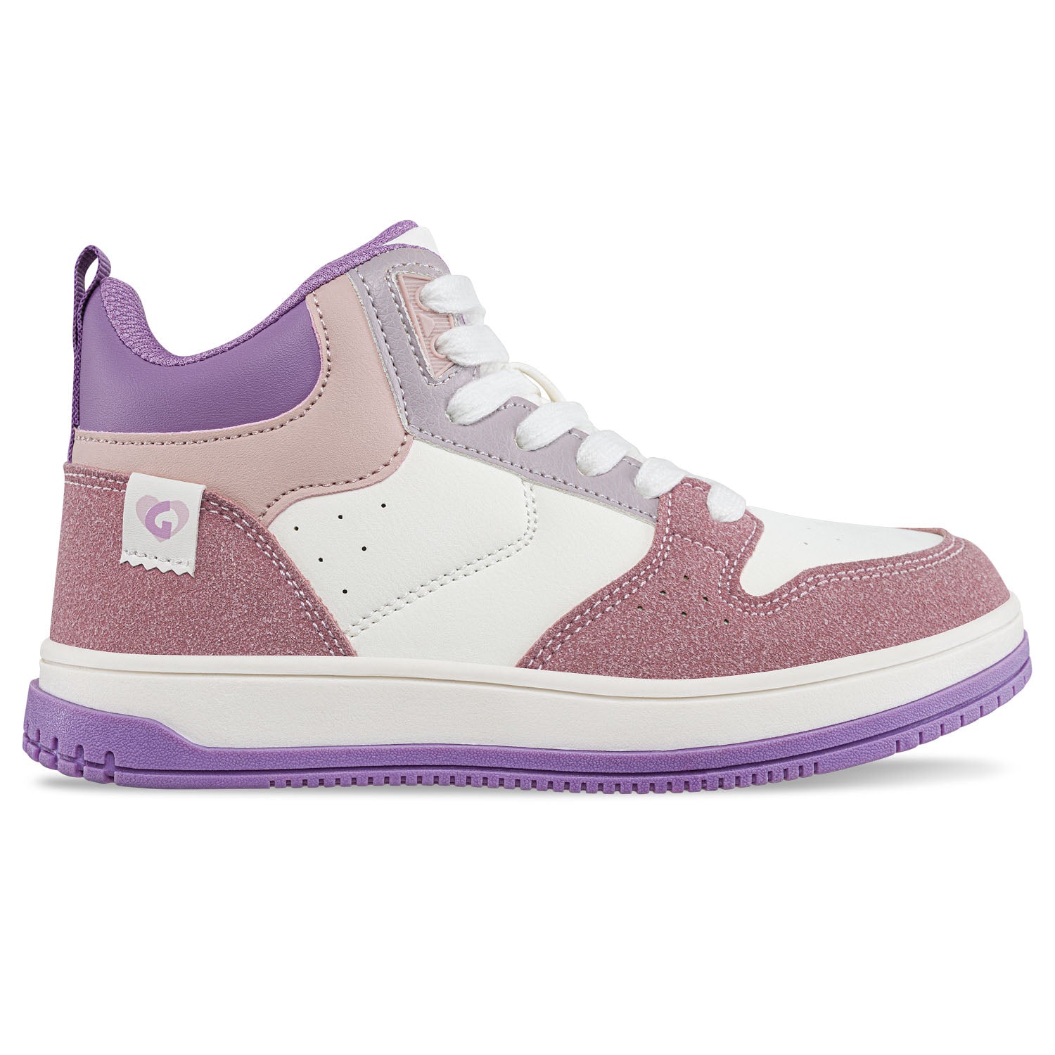 Tenis Urbanos Zeral Rosa-Blanco Los Gomosos para Niña