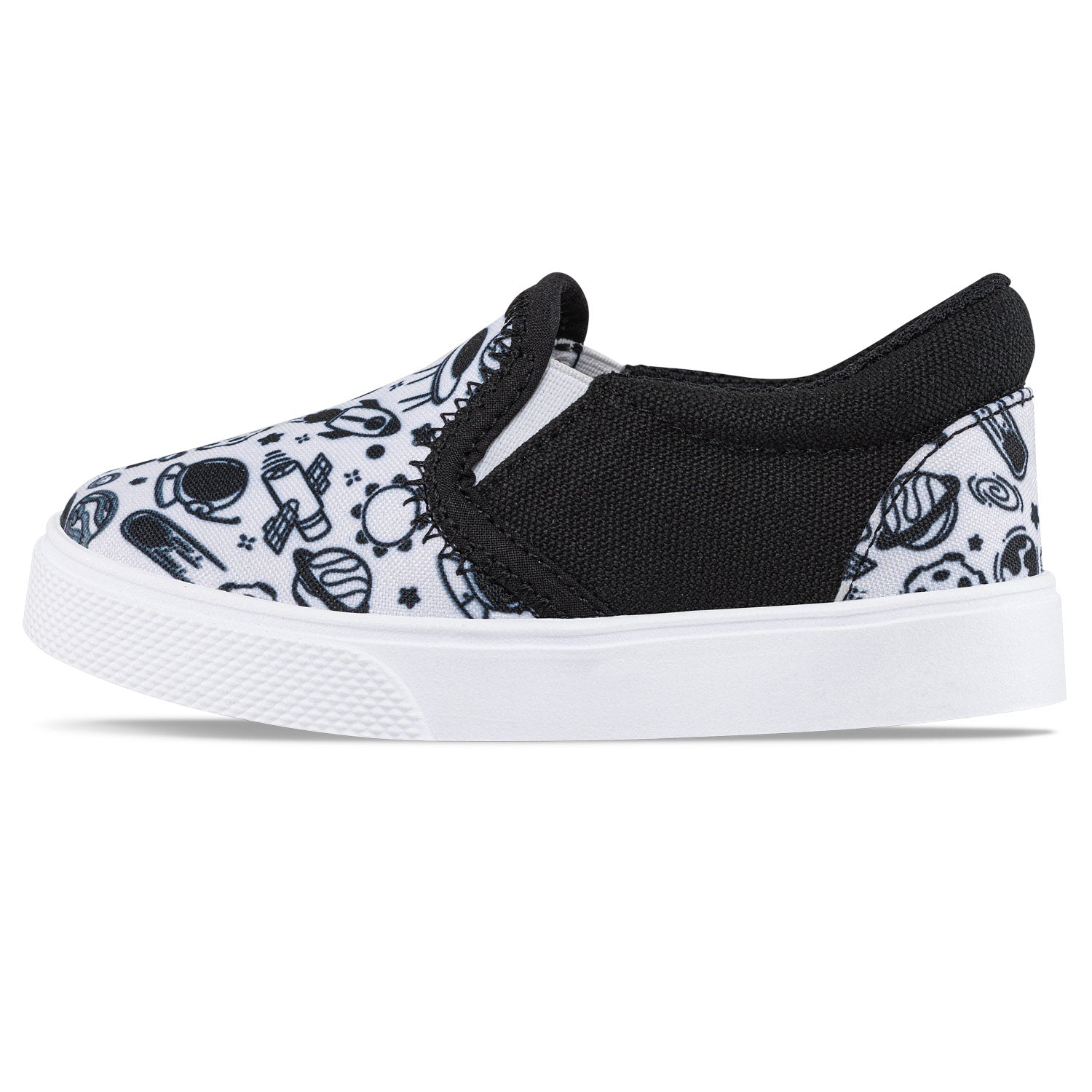 Tenis Casuales Gideoi Negro Los Gomosos para Niño