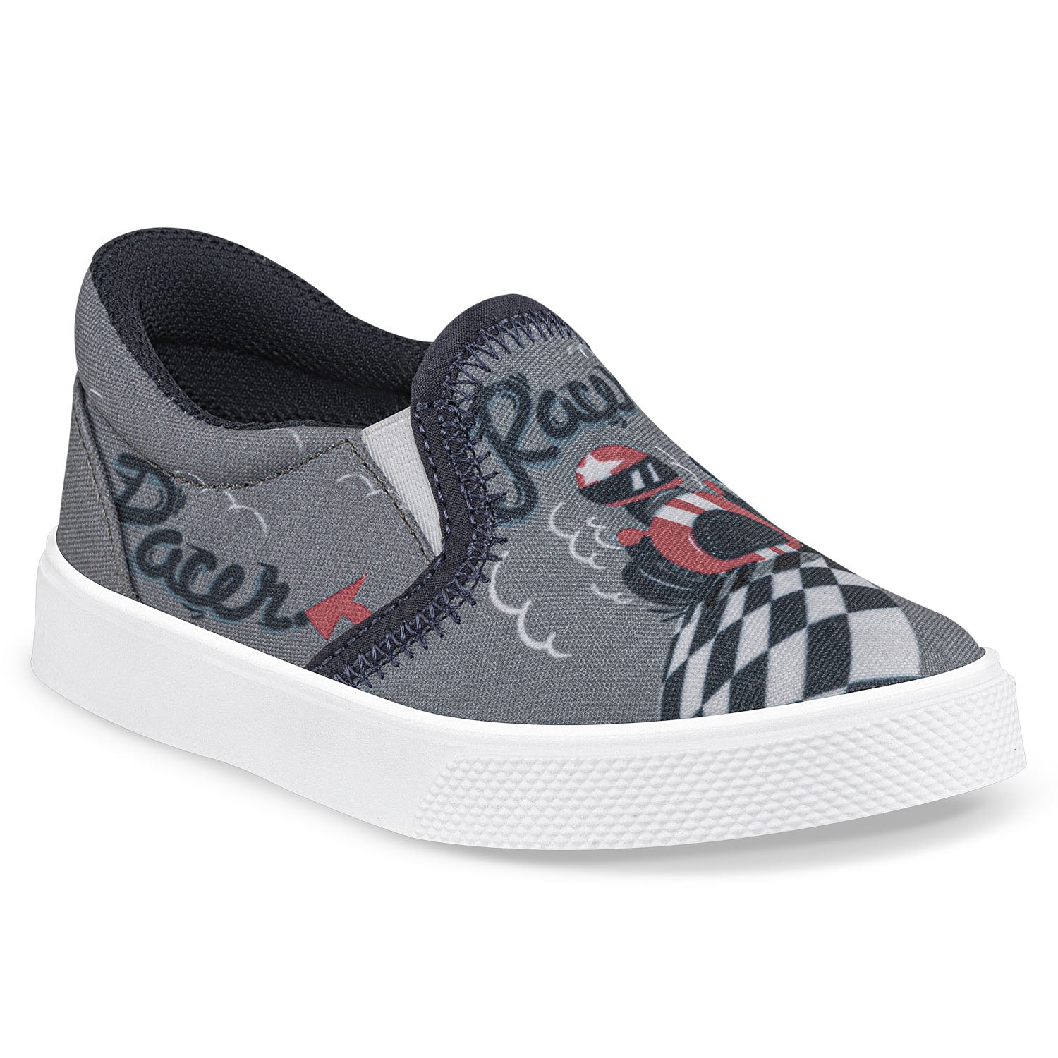 Tenis Casuales Fast Gris Los Gomosos para Niño