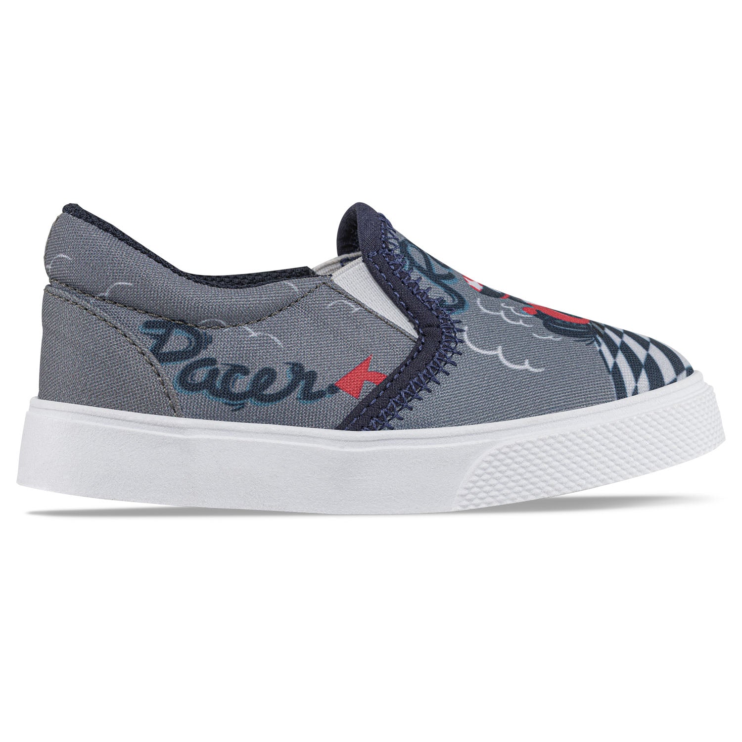 Tenis Casuales Fast Gris Los Gomosos para Niño