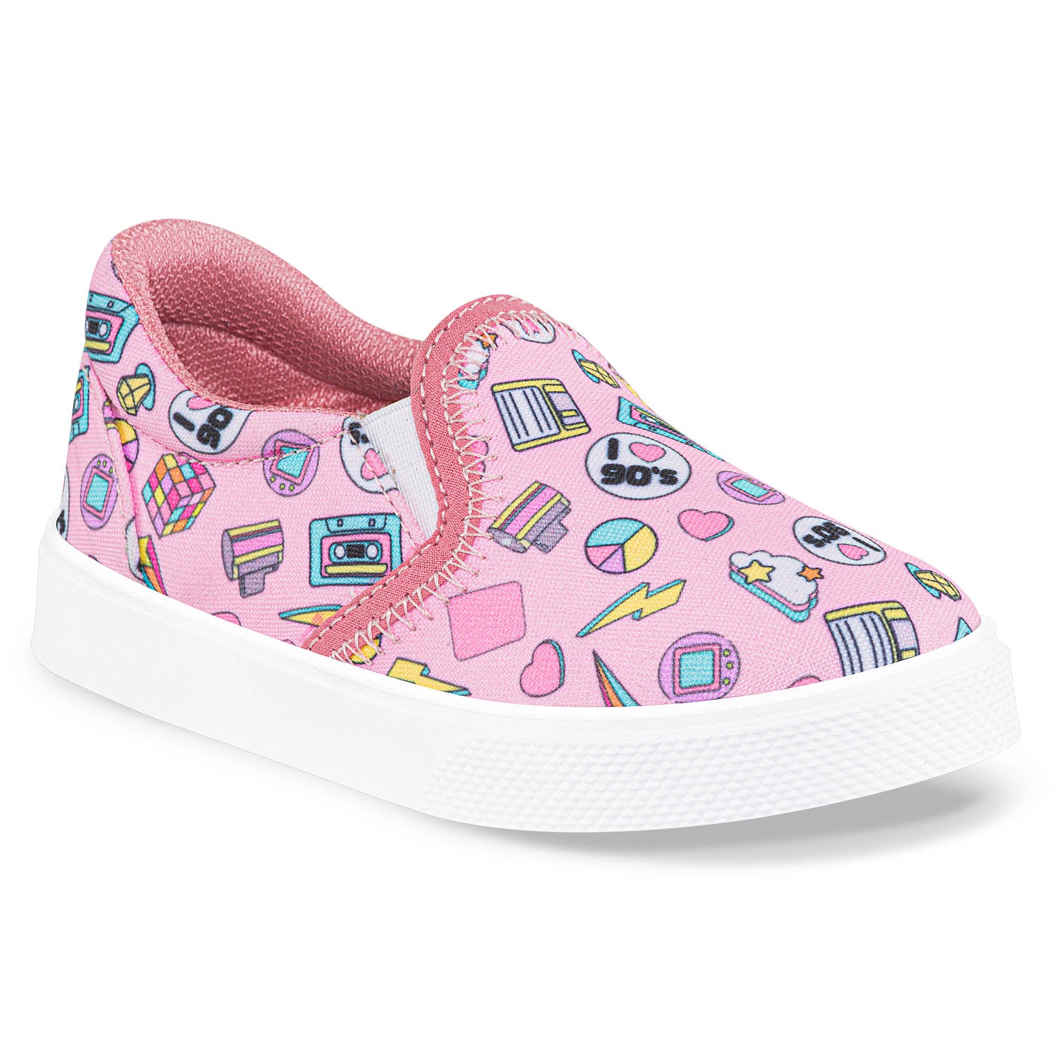 Tenis Casuales Tess Rosa Los Gomosos para Niña