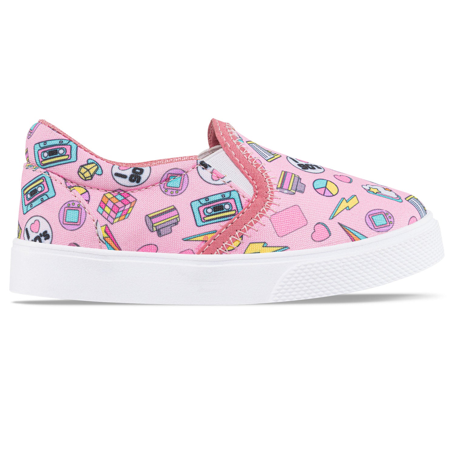 Tenis Casuales Tess Rosa Los Gomosos para Niña