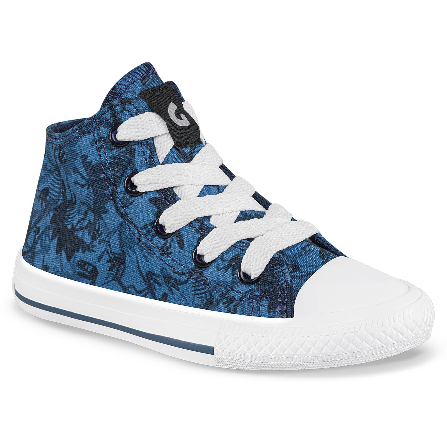 Tenis Casuales Blendin Alto Azul Los Gomosos para Niño