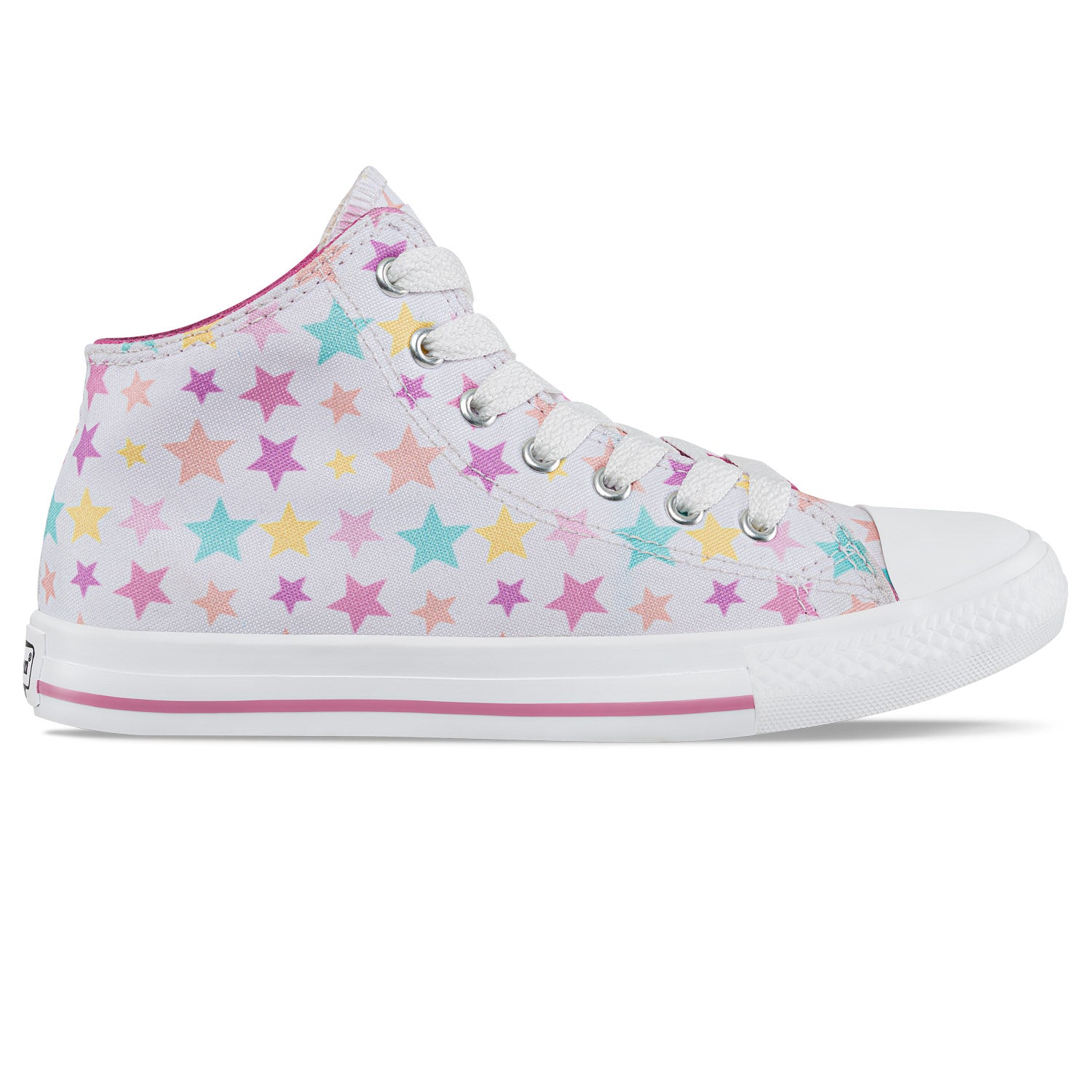 Tenis Casuales Lou Alto Blanco Croydon para Niña