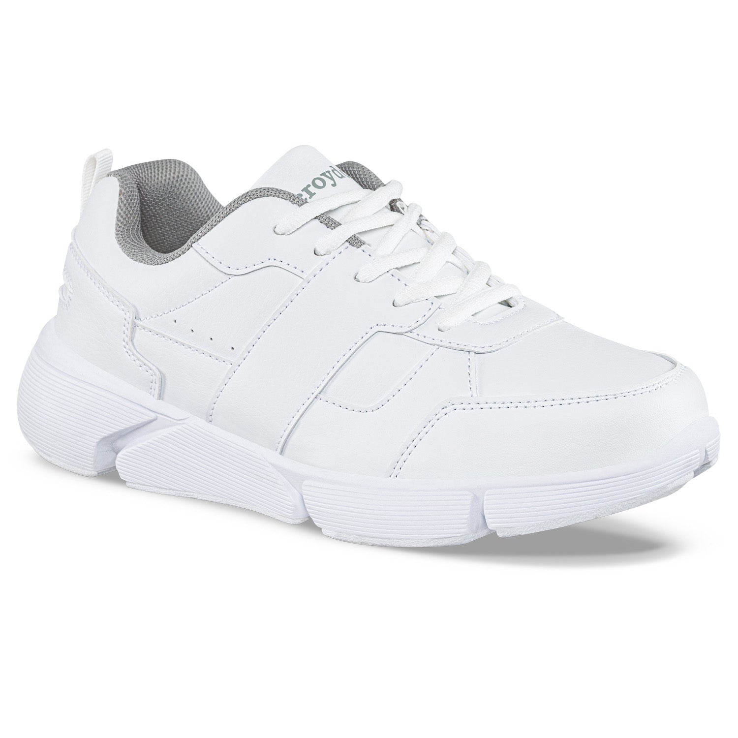 Tenis Colegio Hannir C Blanco-Gris Croydon Unisex
