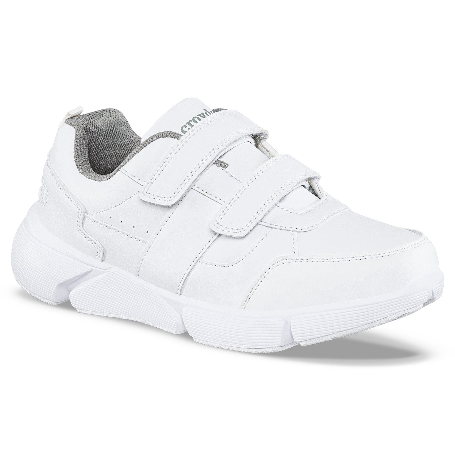 Tenis Colegio Hannir V Blanco-Gris Croydon para Niño y Niña