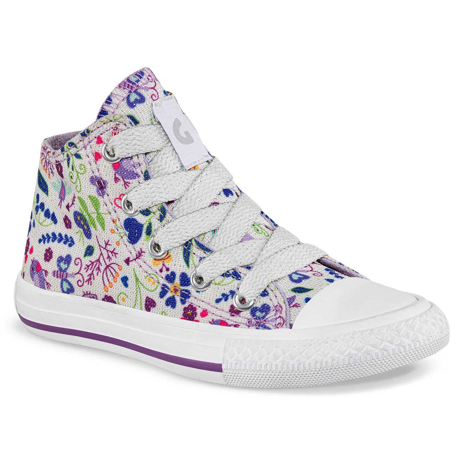 Botines Beebe Alto Lila Los Gomosos para Niña