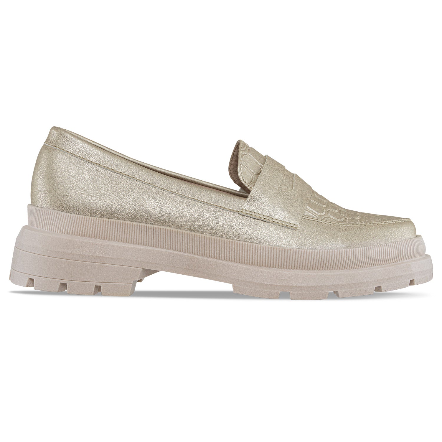Mocasines Merlina Oro Croydon para Mujer