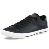 Tenis Casuales Lonut Negro-Negro Croydon para Hombre