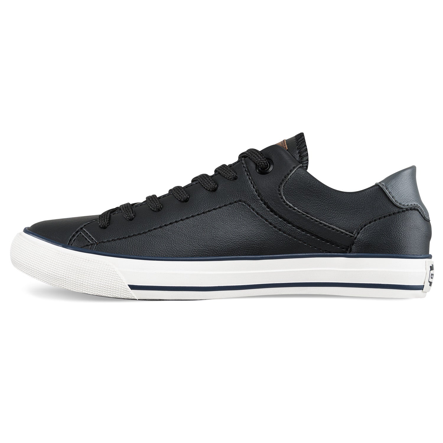Tenis Casuales Lonut Negro-Negro Croydon para Hombre