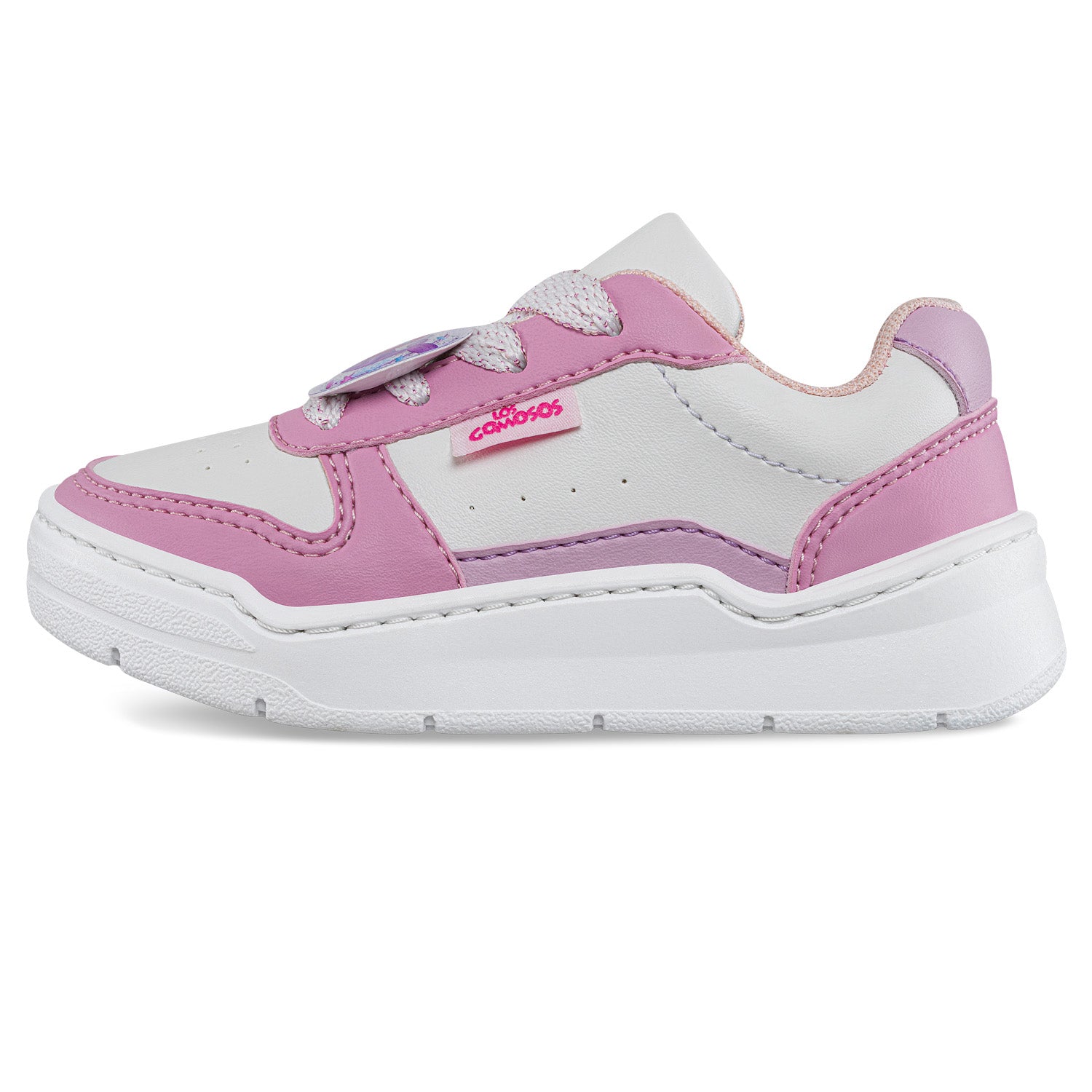 Tenis Casuales Slop Rosa Los Gomosos para Niña