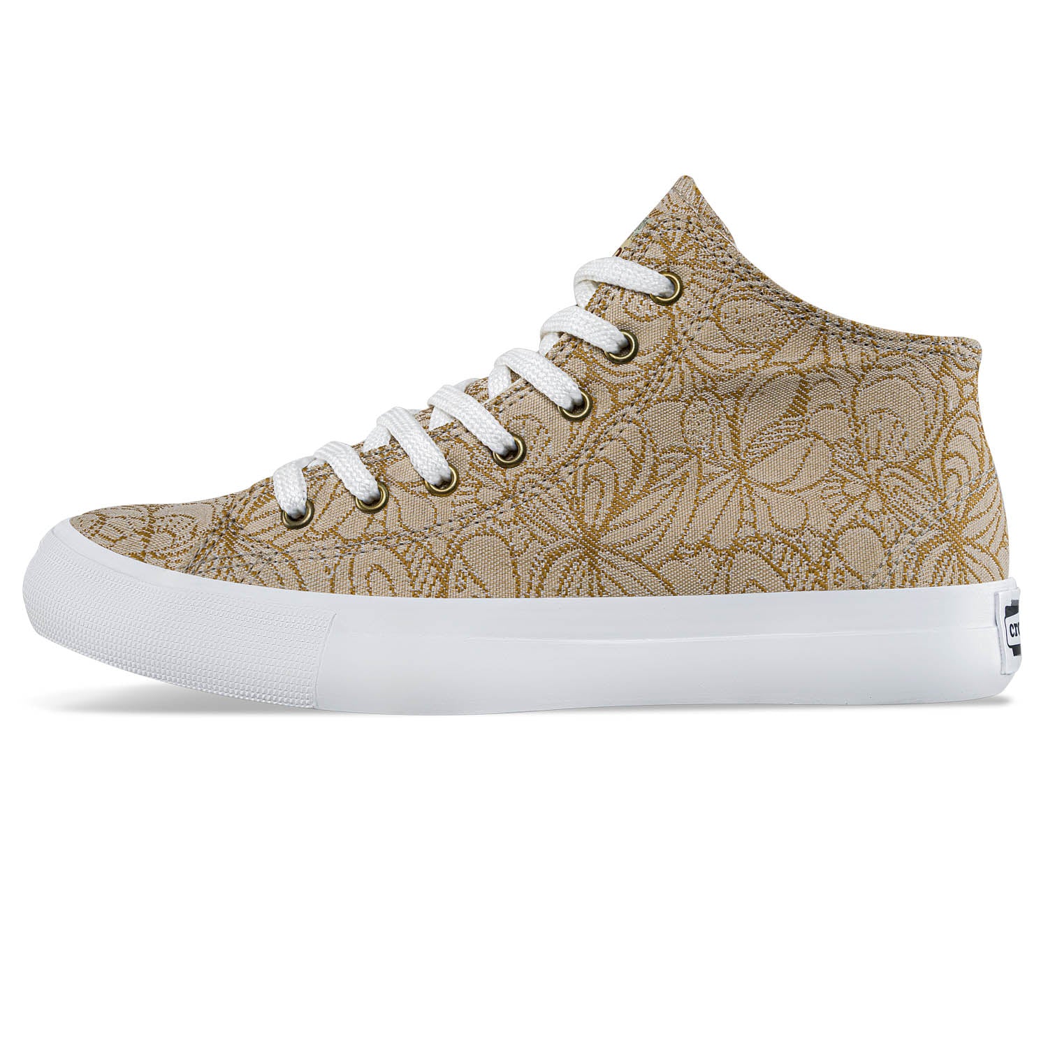 Botines Nasira Alto Beige Croydon para Mujer